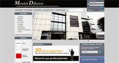 Desktop Screenshot of mondial-diffusion.com